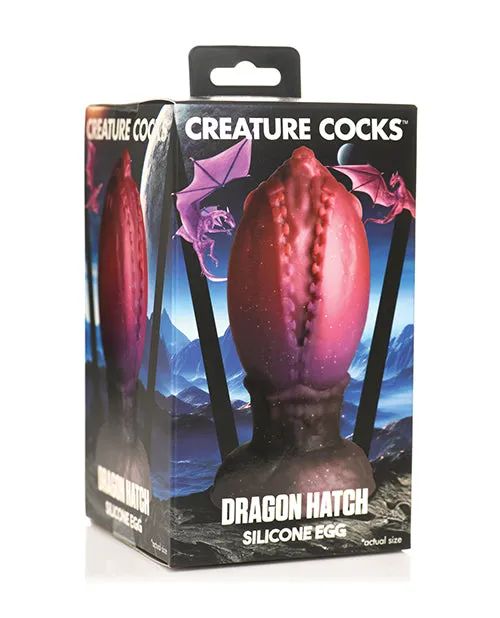 Creature Cocks Dragon Hatch Silicone Eggs 5.5 & 7 Inches