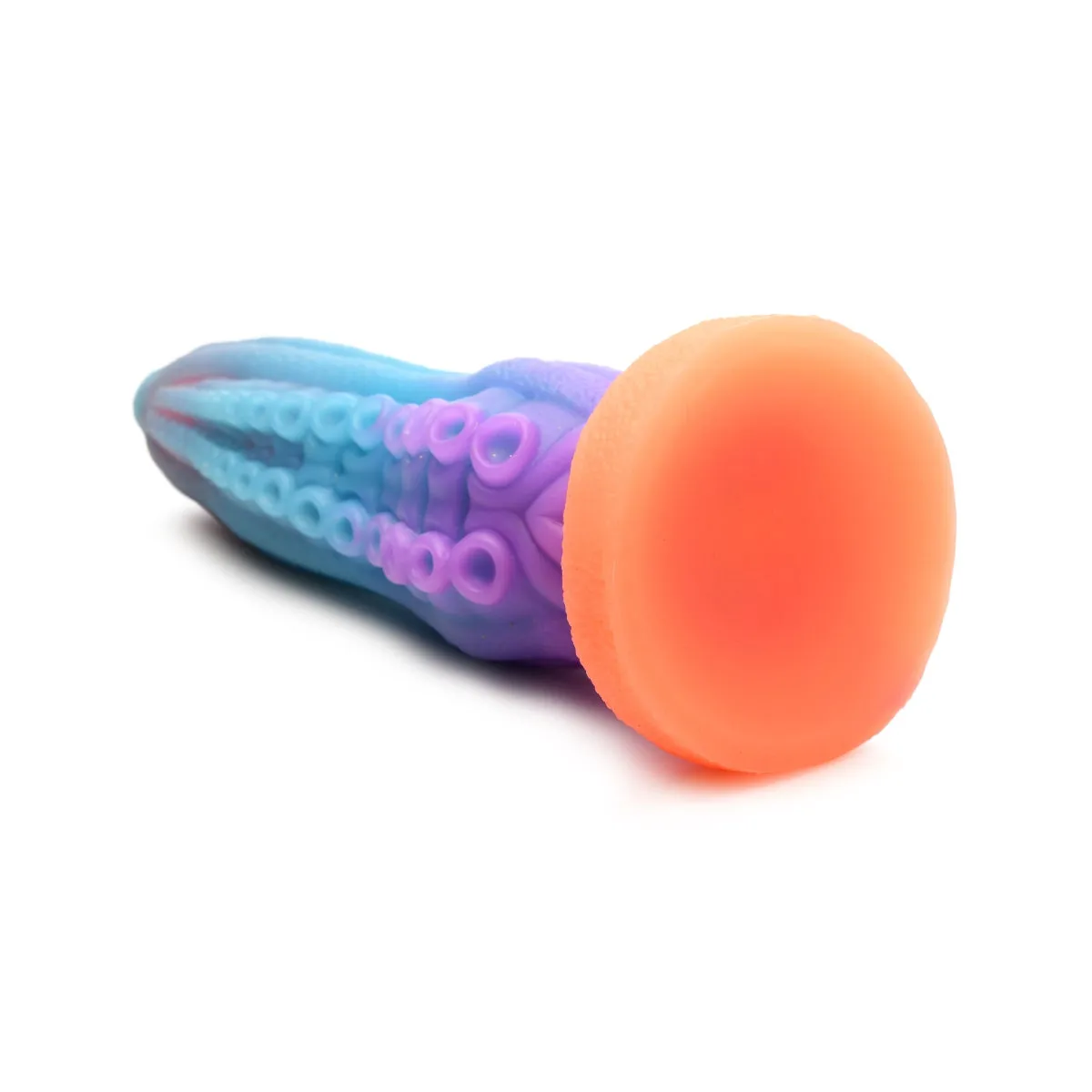 Creature Cocks Tenta-Cock Glow In The Dark Silicone Dildo Blue Pink Purple
