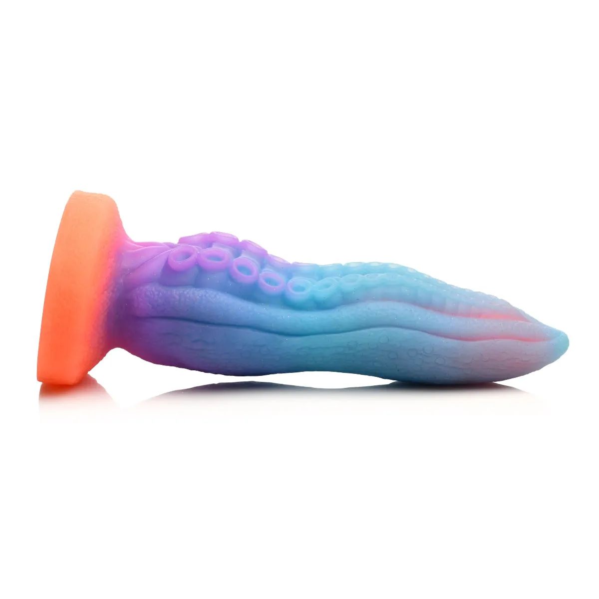 Creature Cocks Tenta-Cock Glow In The Dark Silicone Dildo Blue Pink Purple