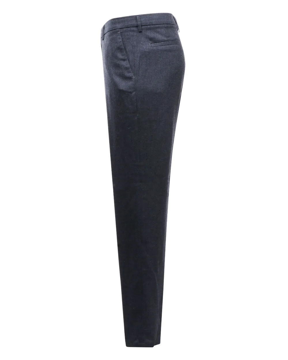 Dark Charcoal Zip Dress Trouser