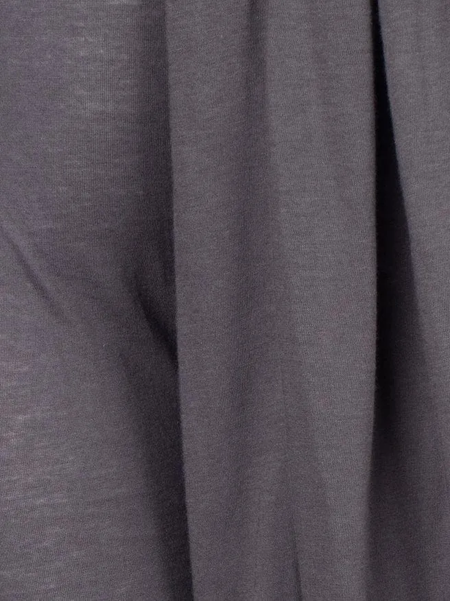 Dark Grey Drape Cardigan