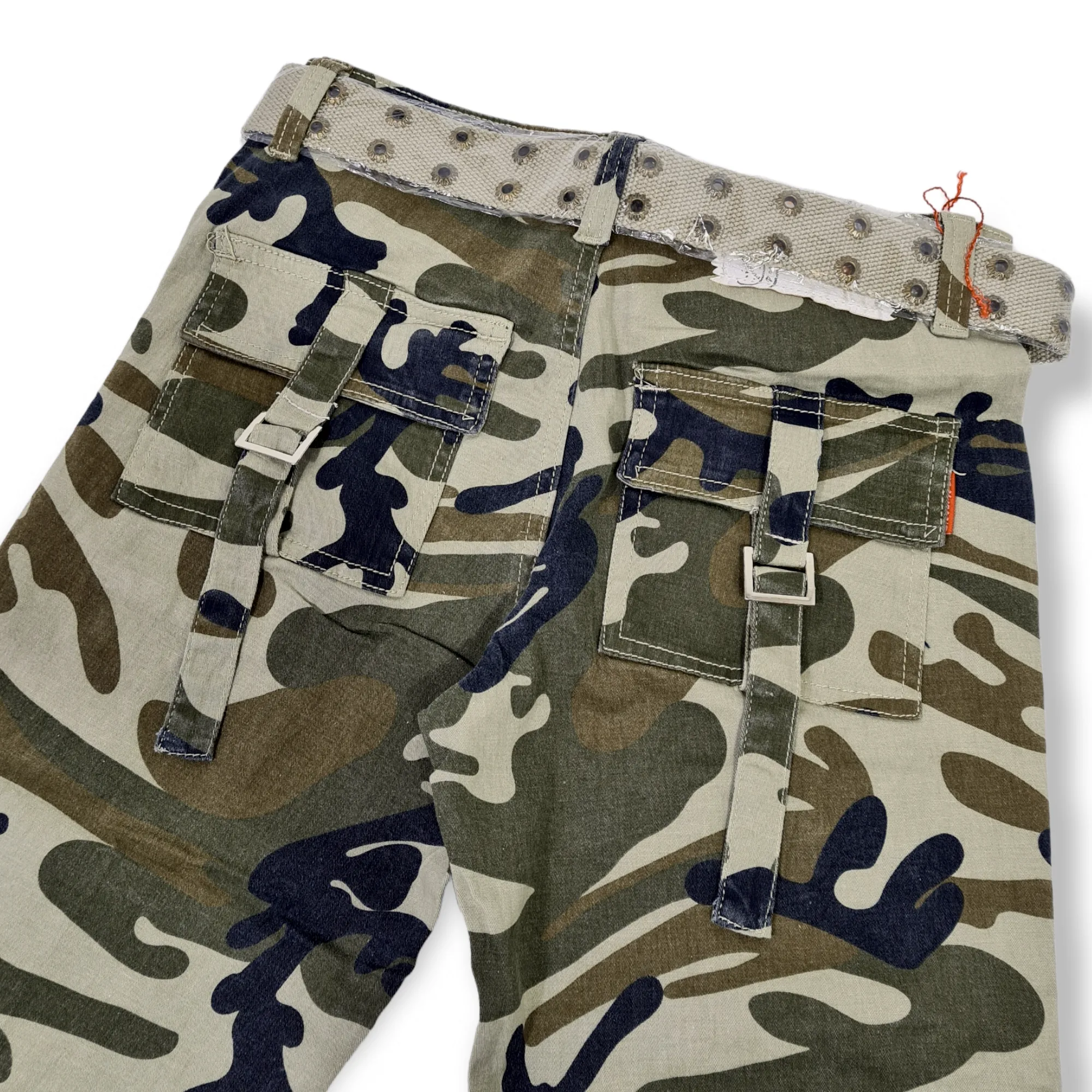DEADSTOCK CAMOUFLAGE PANTS : SIZE 28