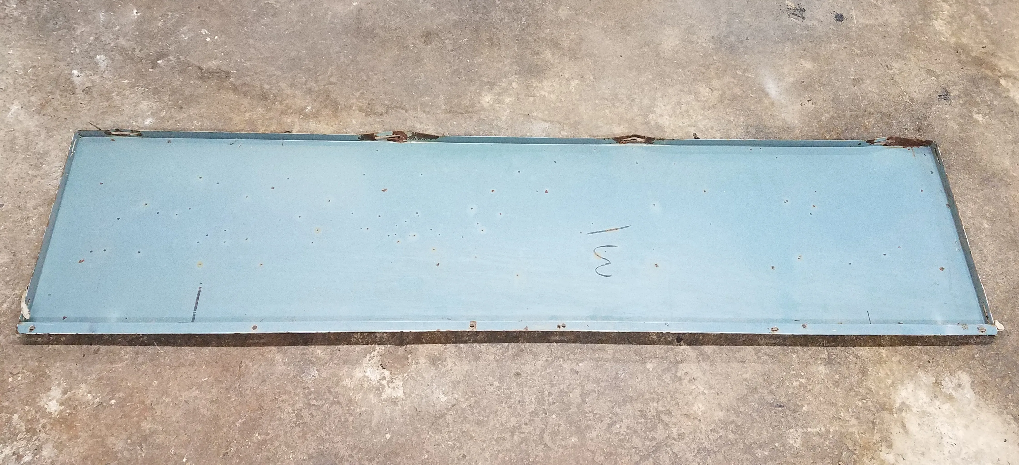 Decommissioned MBTA Sign: Quincy Adams Station 64"x15" Ribbon (No Smoking)