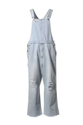 DENIM OVERALL WOVEN / BLU
