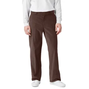 DICKIES REGULAR FIT CORDUROY PANT CHOCOLATE BROWN