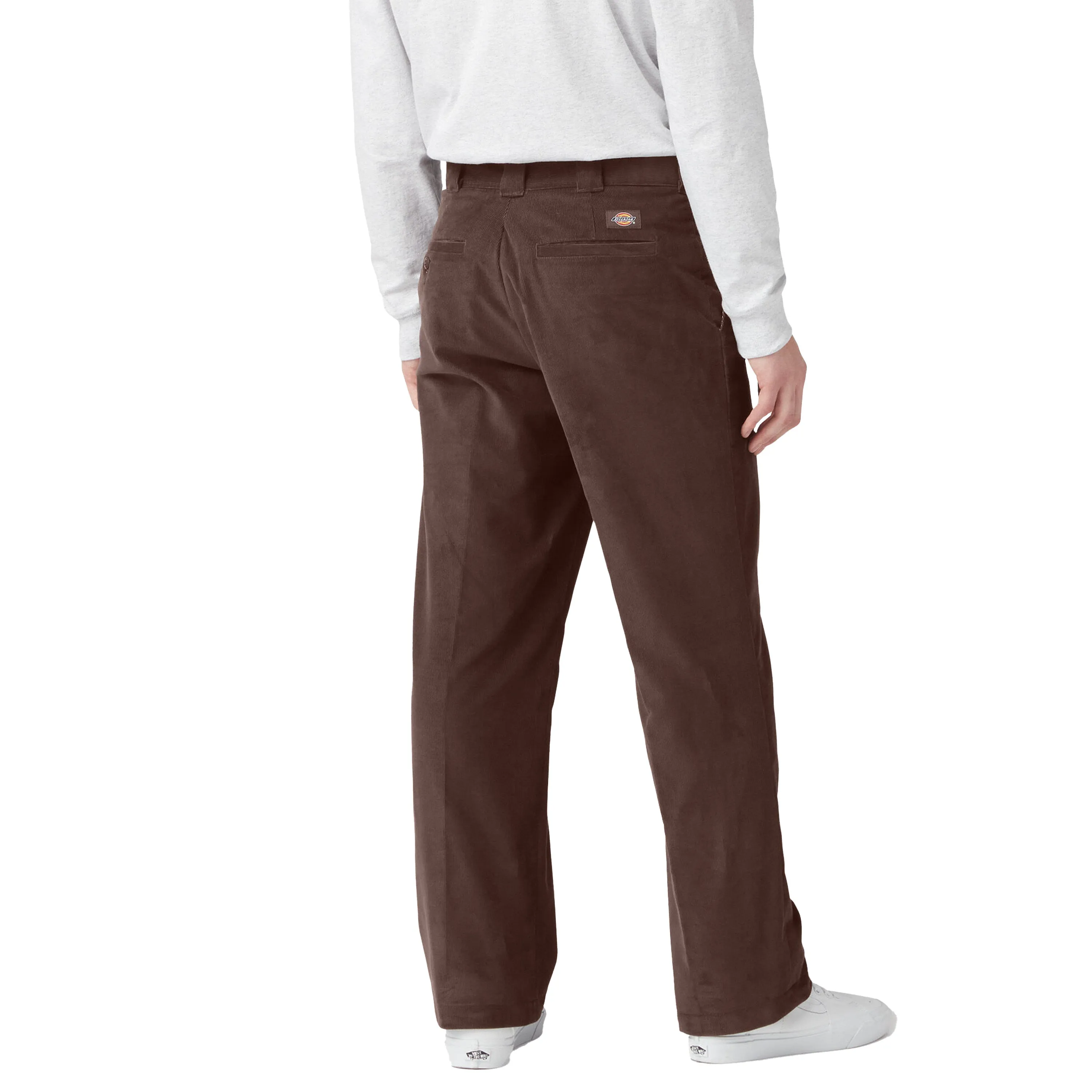 DICKIES REGULAR FIT CORDUROY PANT CHOCOLATE BROWN