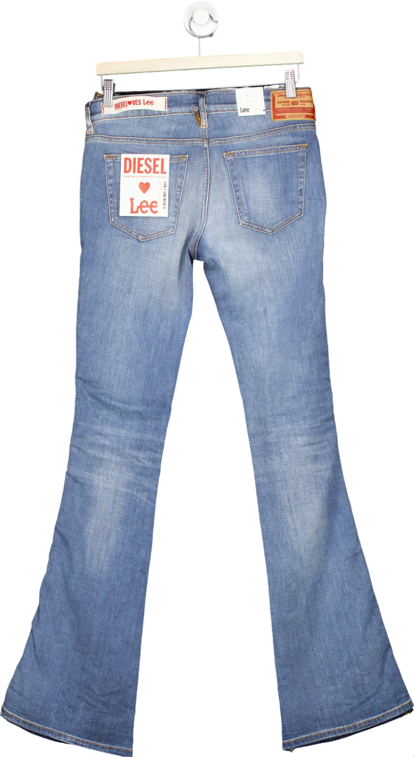 Diesel Medium Wash Bootcut Flare Jeans UK 10