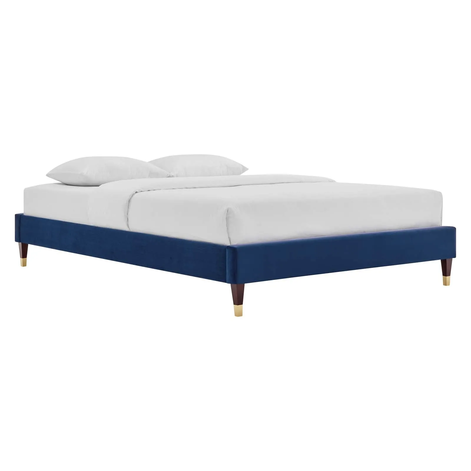 Elise  Performance Velvet Platform Bed