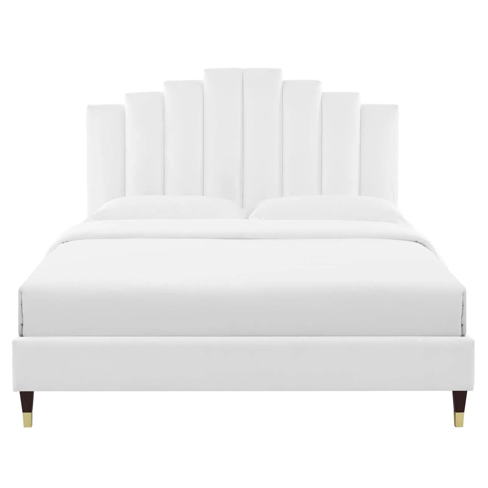 Elise  Performance Velvet Platform Bed