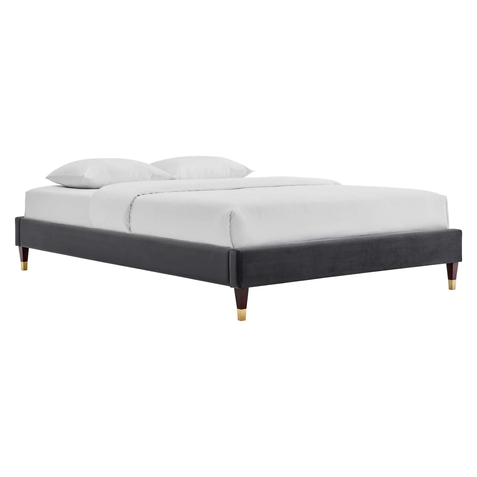 Elise  Performance Velvet Platform Bed