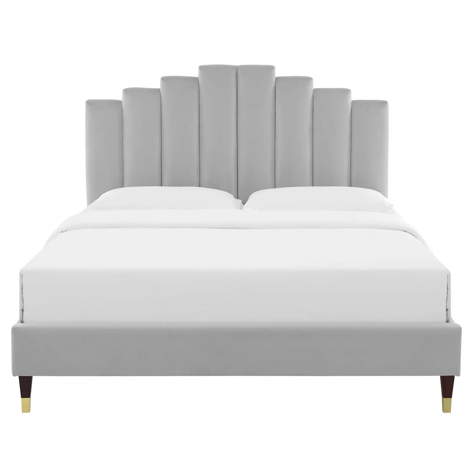 Elise  Performance Velvet Platform Bed