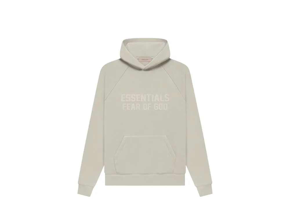 Fear of God Essentials Hoodie Smoke