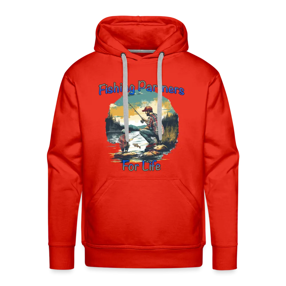 Fishing Partners for Life (Dad and Son) Men’s Premium Hoodie