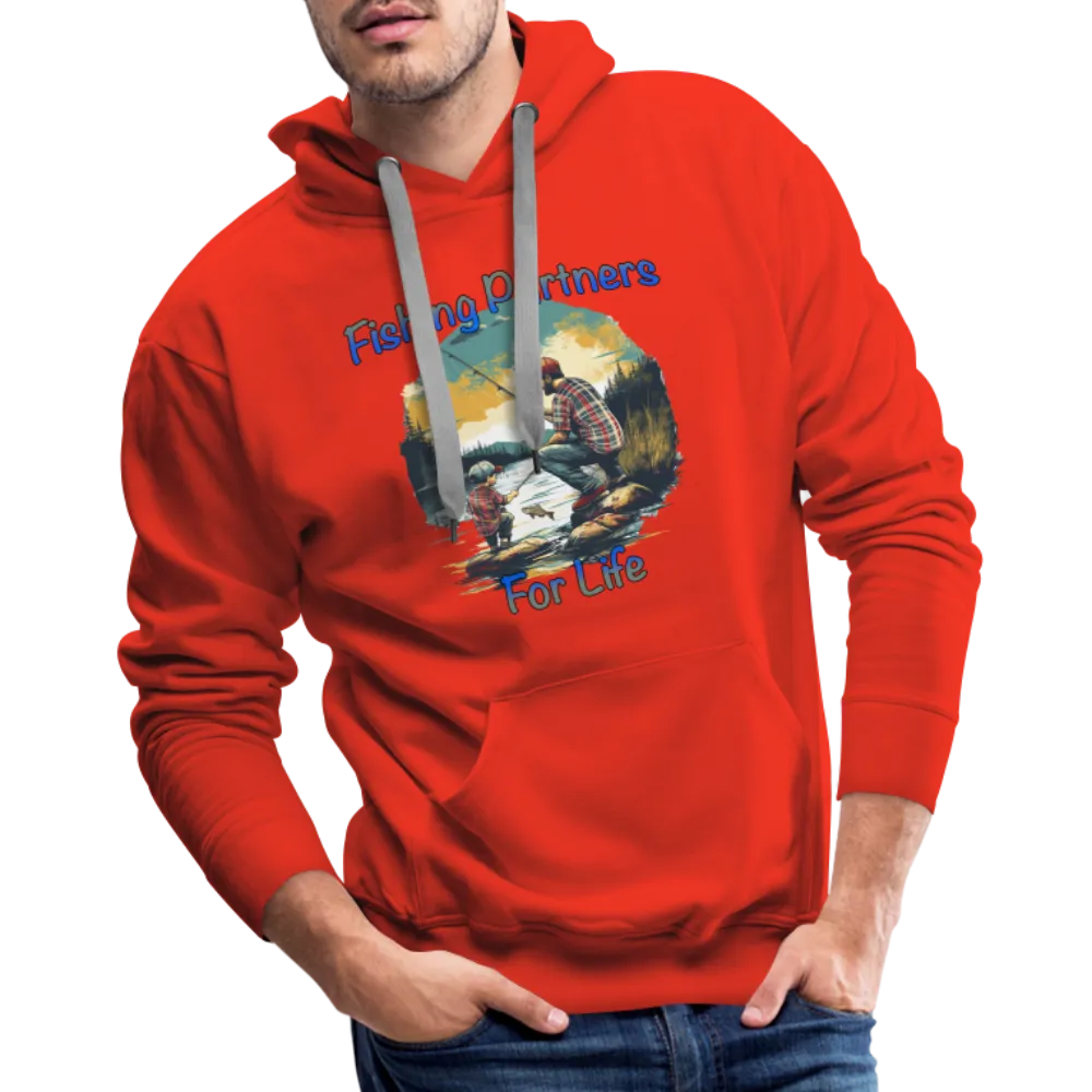 Fishing Partners for Life (Dad and Son) Men’s Premium Hoodie