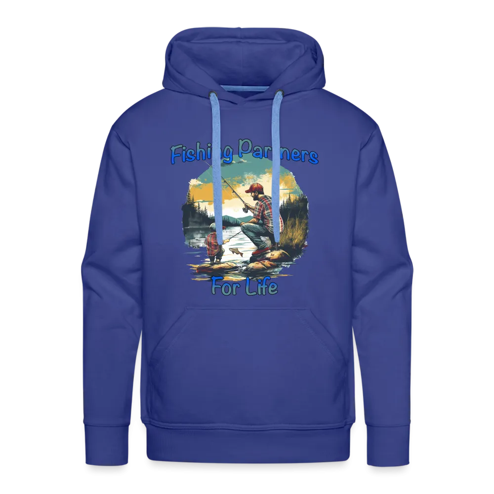 Fishing Partners for Life (Dad and Son) Men’s Premium Hoodie