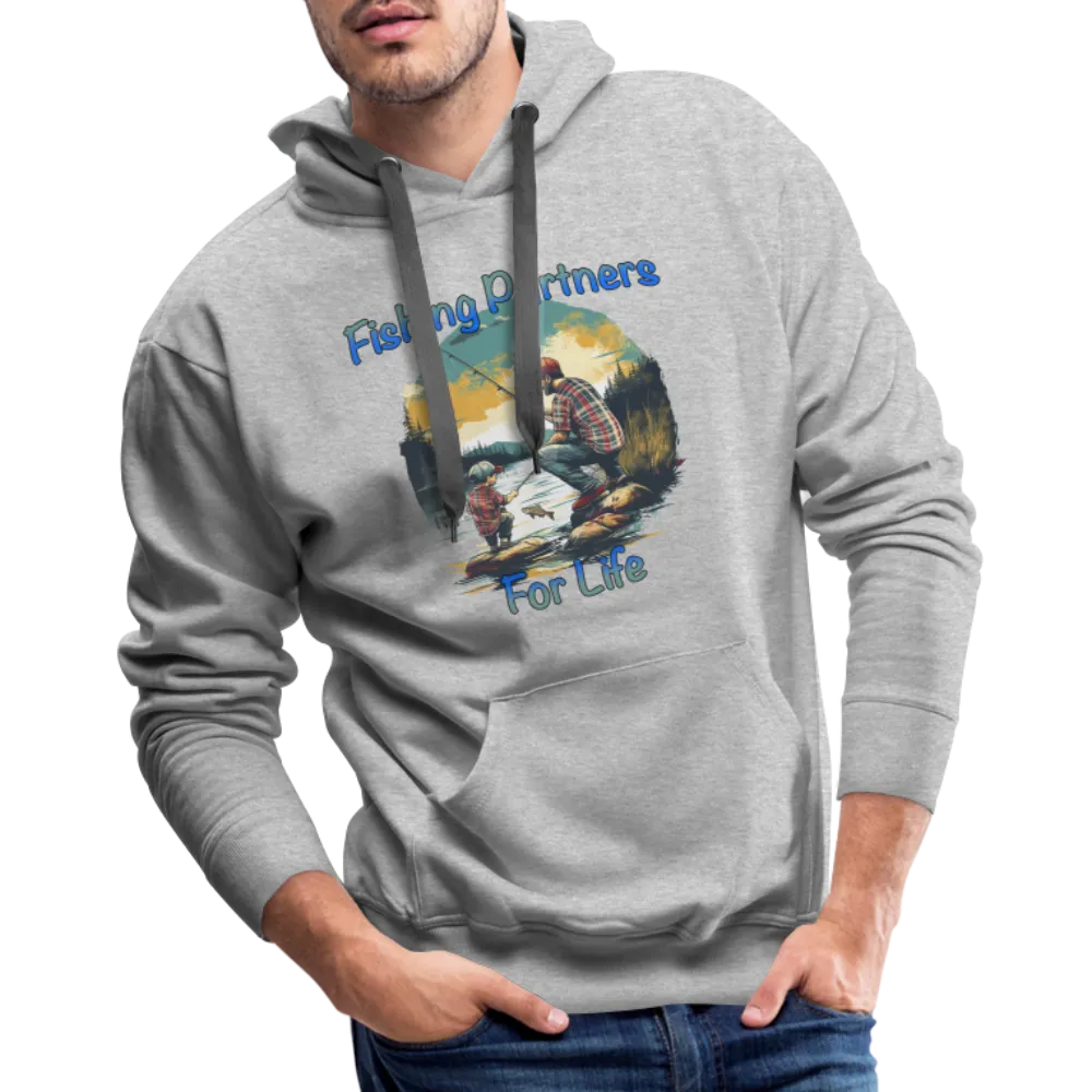 Fishing Partners for Life (Dad and Son) Men’s Premium Hoodie