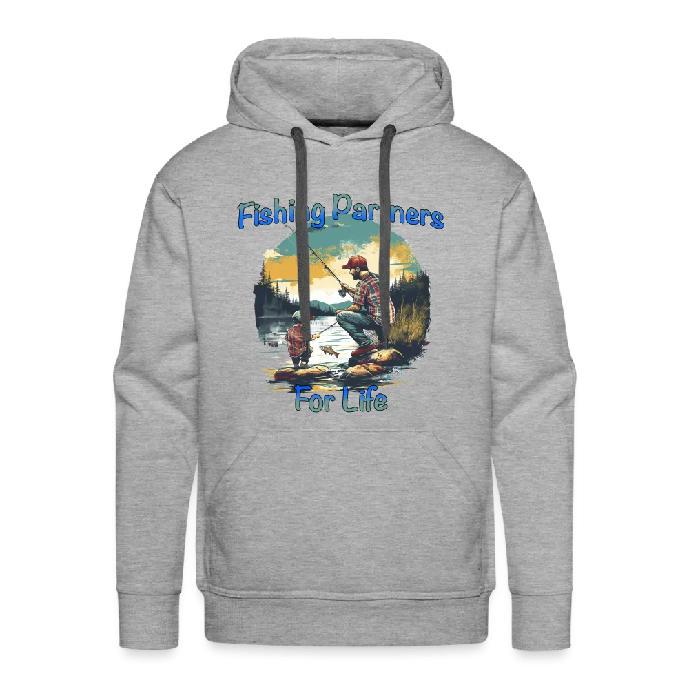 Fishing Partners for Life (Dad and Son) Men’s Premium Hoodie
