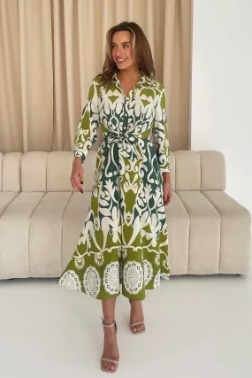 Florin Midi Shirt Dress