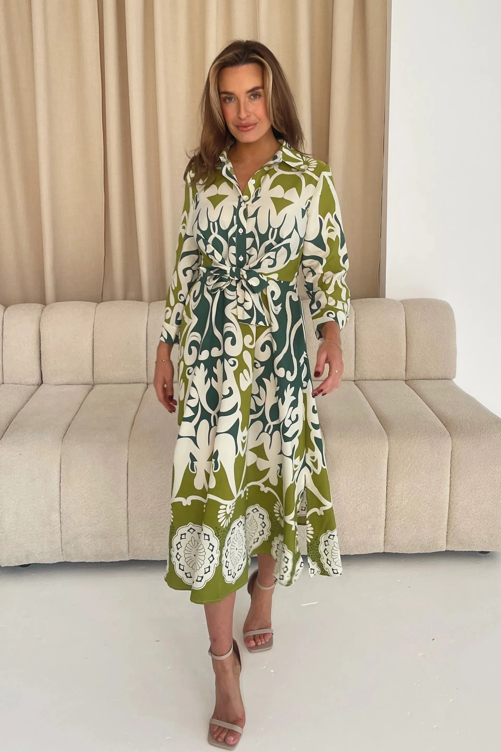Florin Midi Shirt Dress