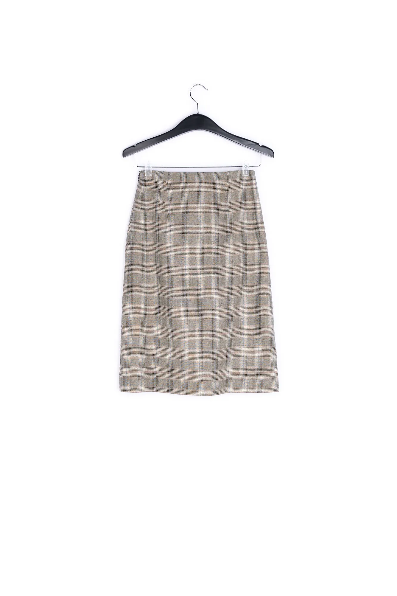Frilled pencil skirt
