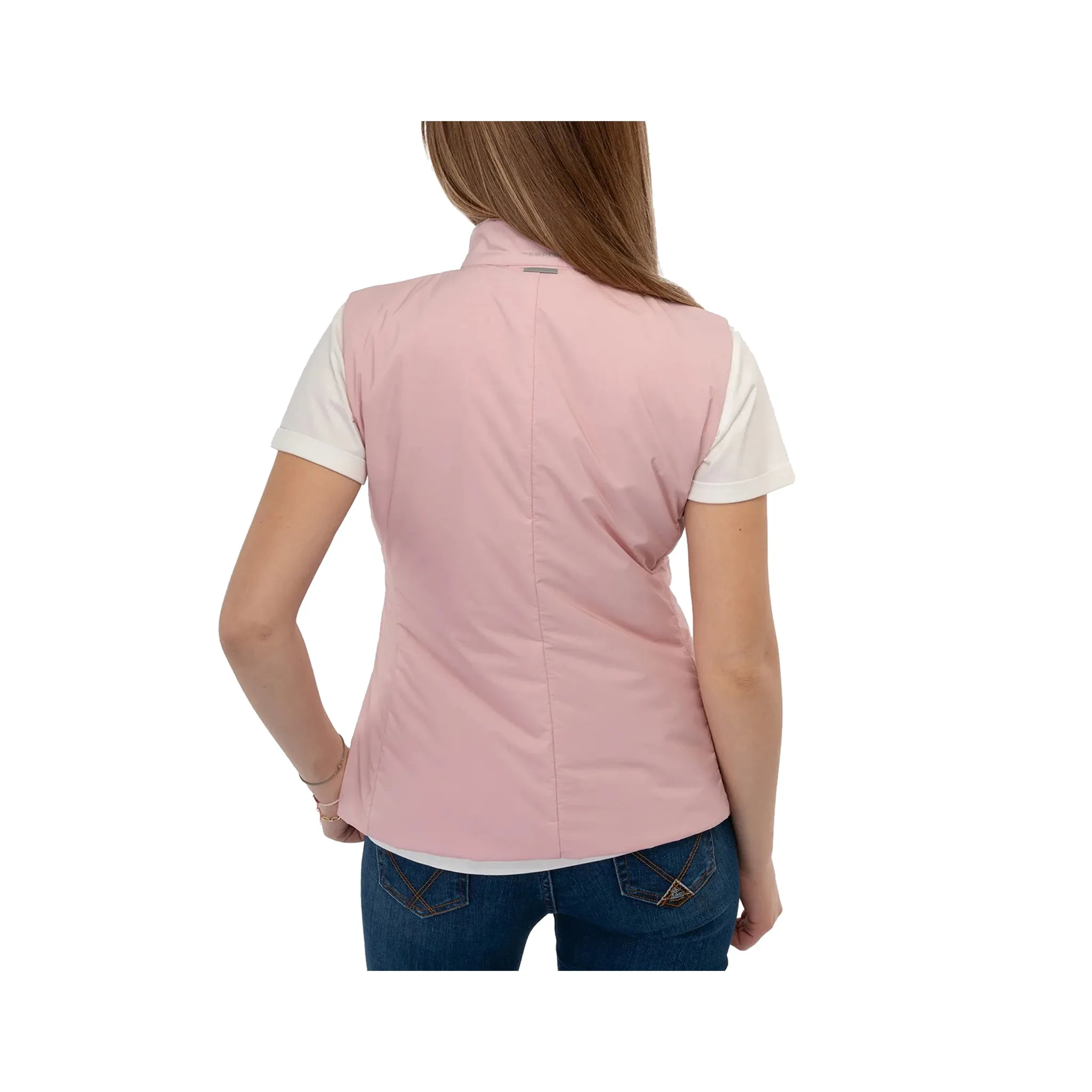 Gilet Donna con collo con due bottoni