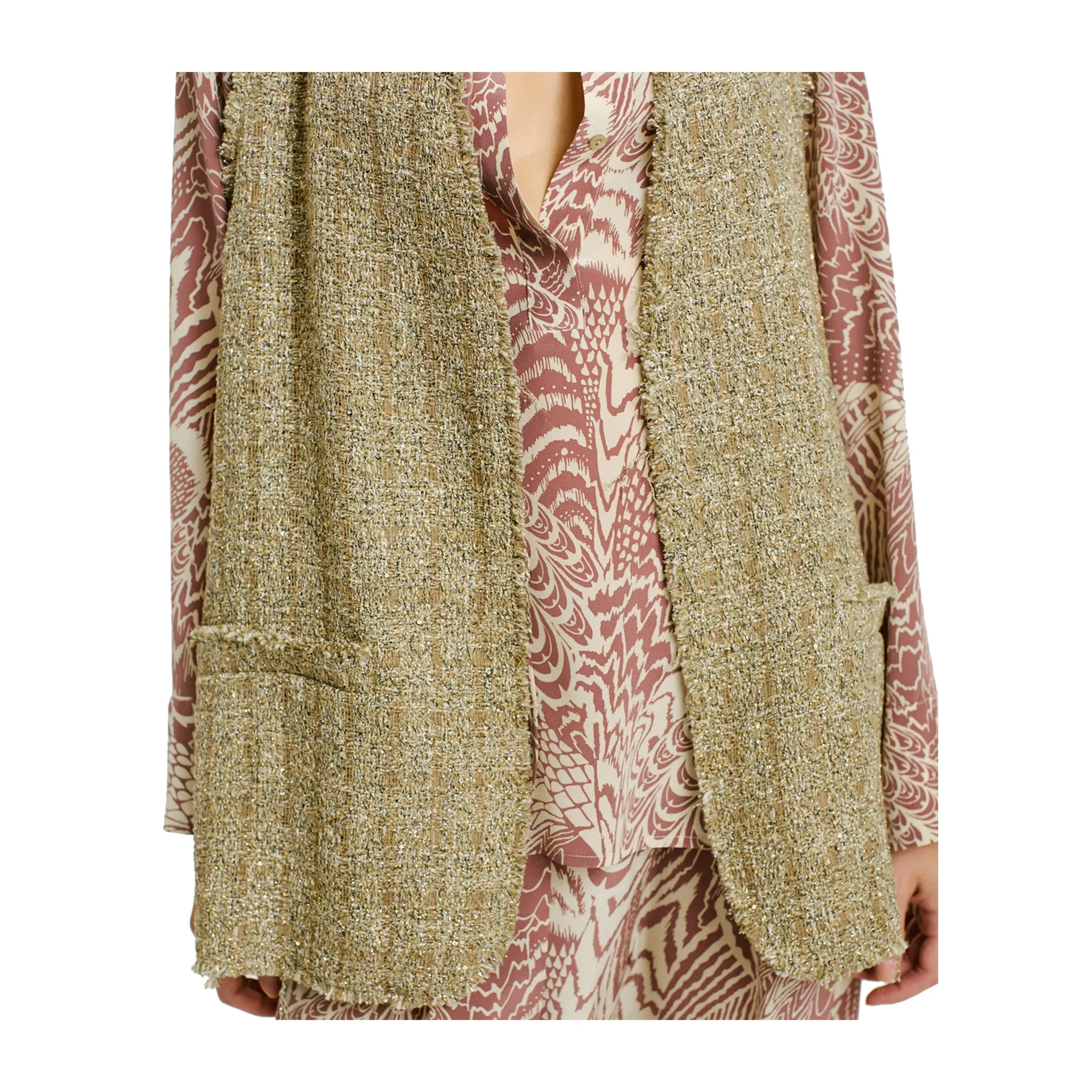 Gilet Donna Manaus Stuoia Lurex