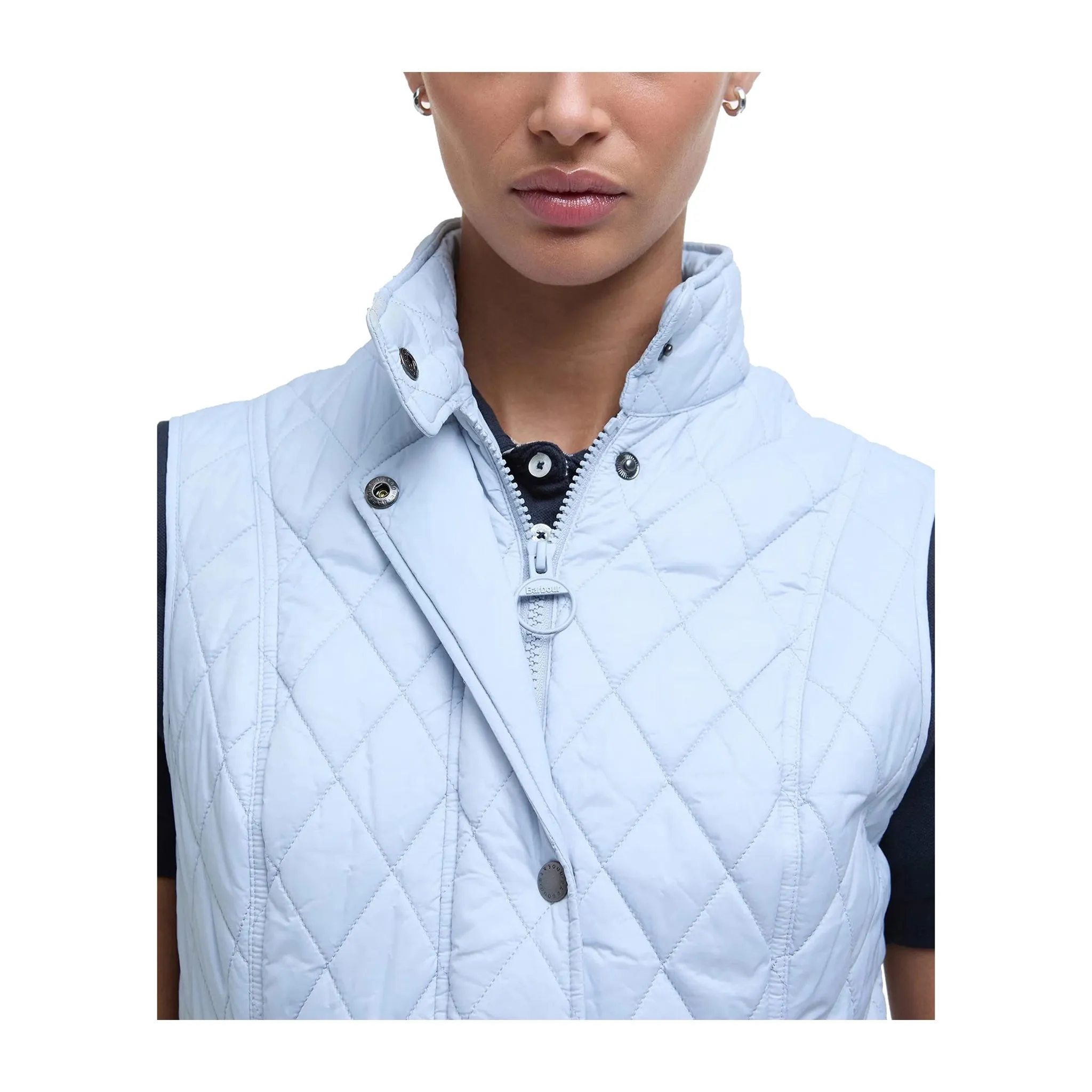 Gilet Donna trapuntato Otterbun Celeste