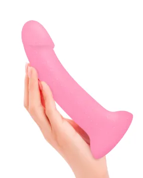Glitzy Glow in the Dark Silicone Dildo