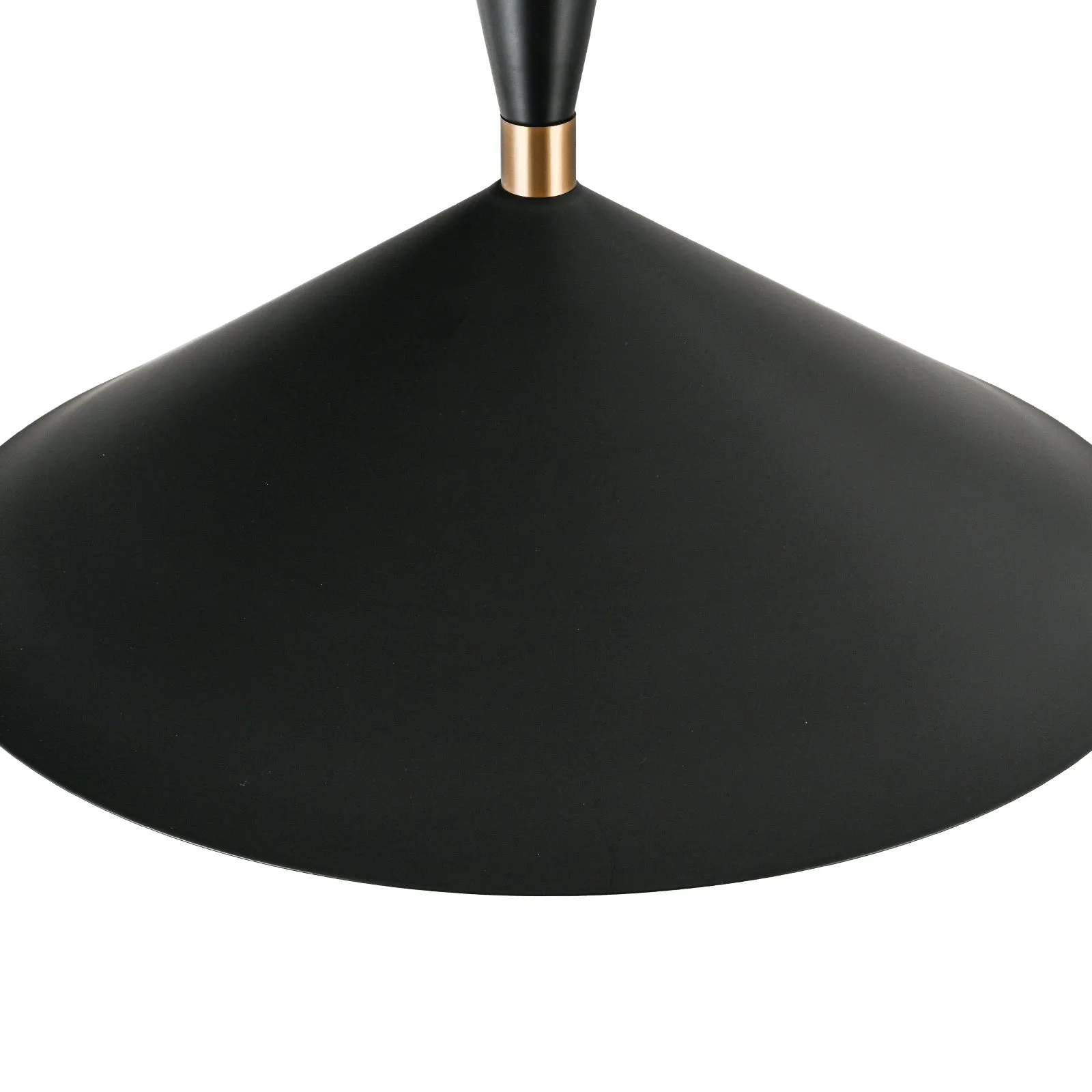Glowlings 1-Light Modern 15"Wide Metal Cone Dome Pendant Light