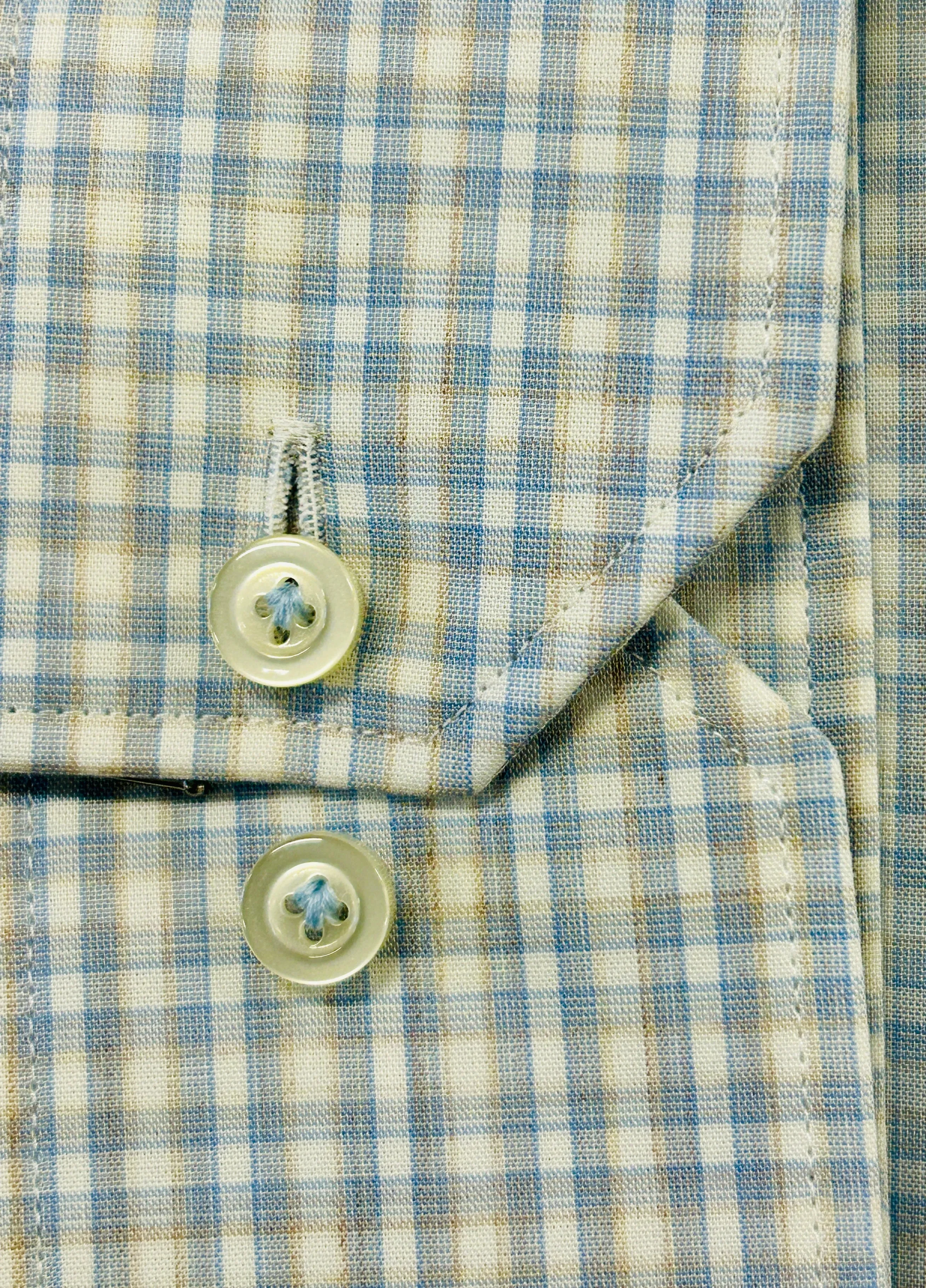 Graph Plaid Dress Shirt