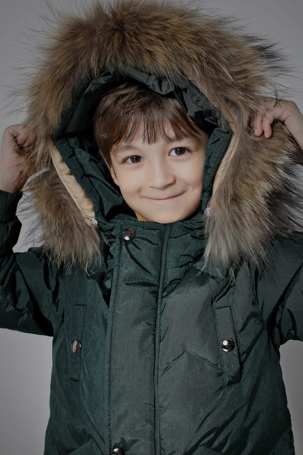 Green Winter Coat