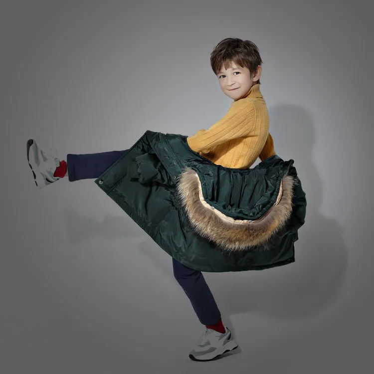 Green Winter Coat