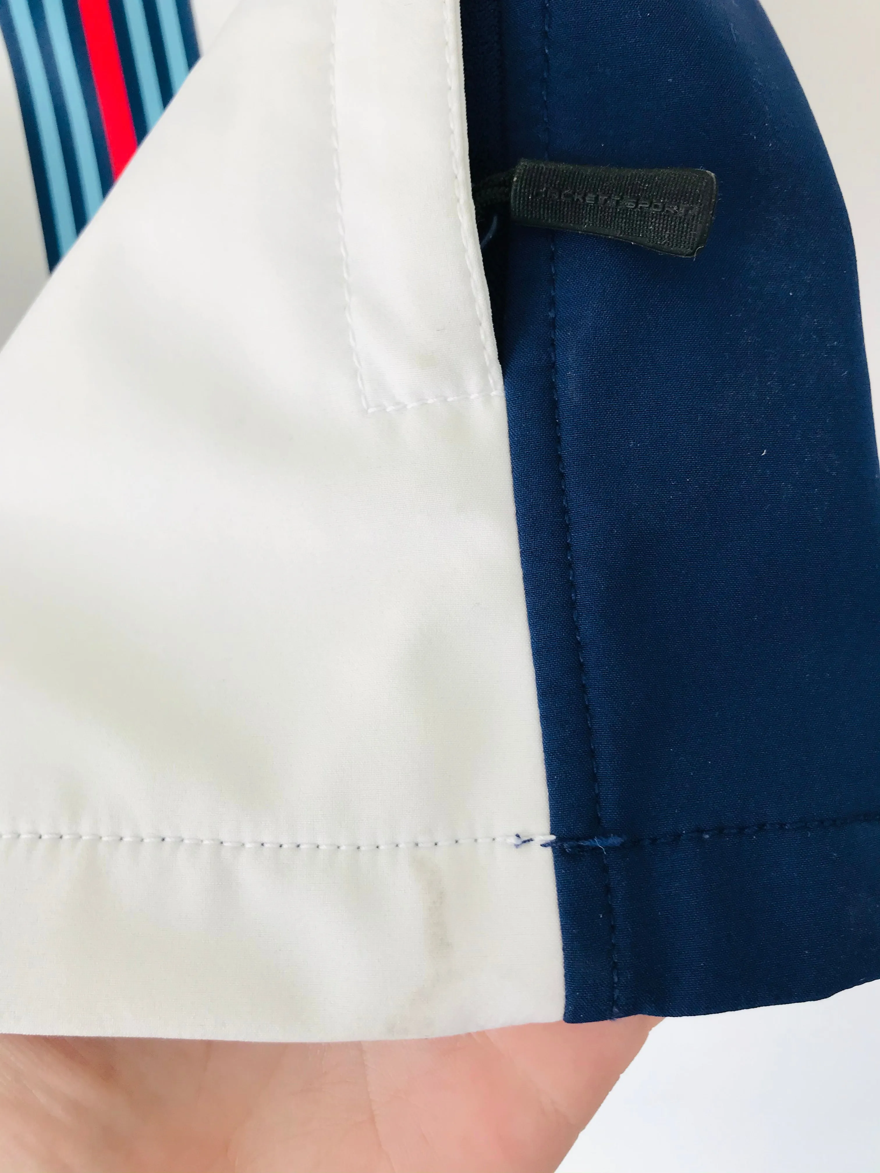 Hackett Men’s Williams Martini Racing Gilet Jacket | L | Blue White