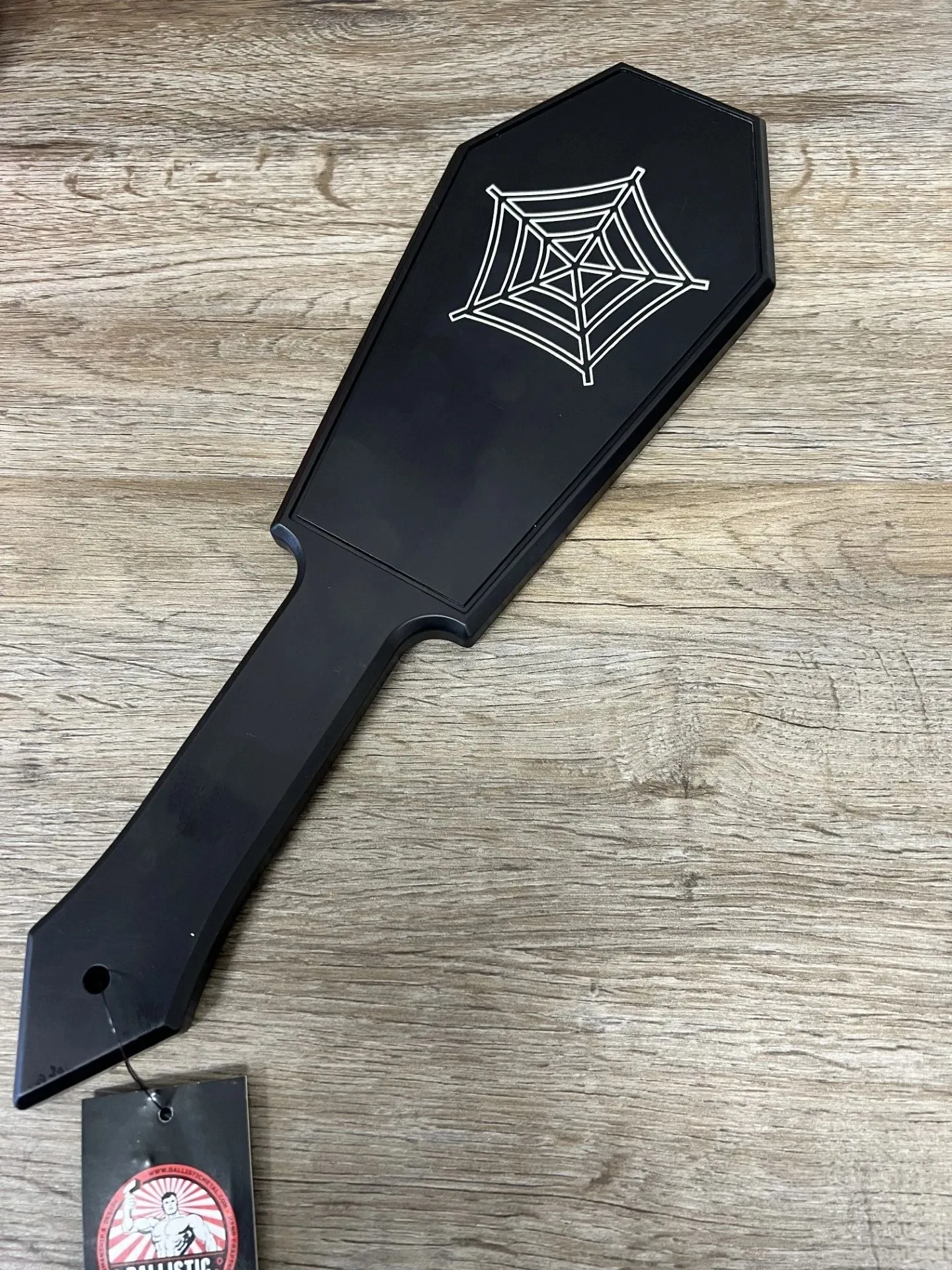 Halloween Exclusive Vlad's Revenge Coffin Shaped Black Anodized Spanking Paddle