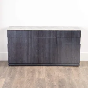 Helena Grey Marble Sideboard