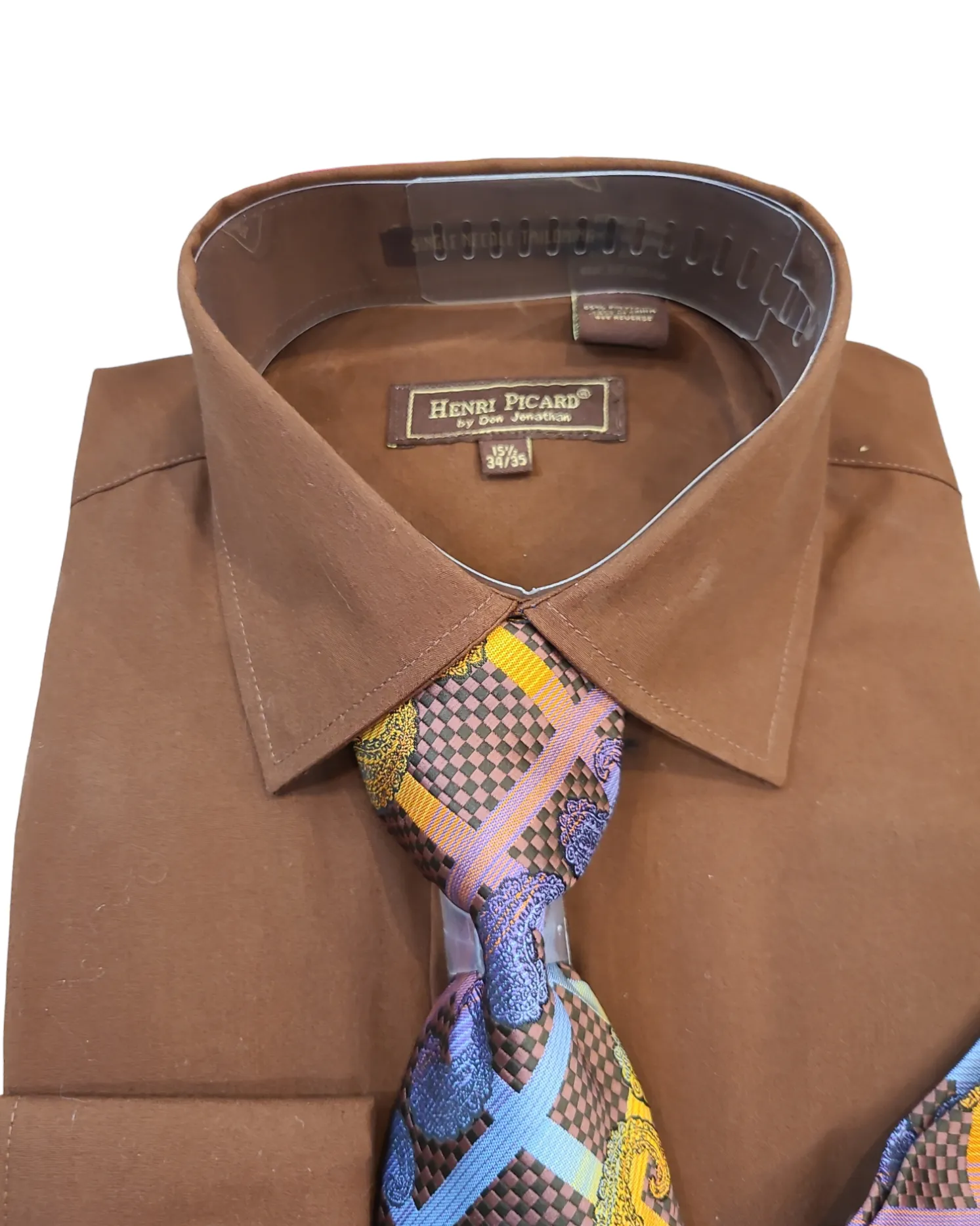 Henri Picard Dress shirt with Matching tie