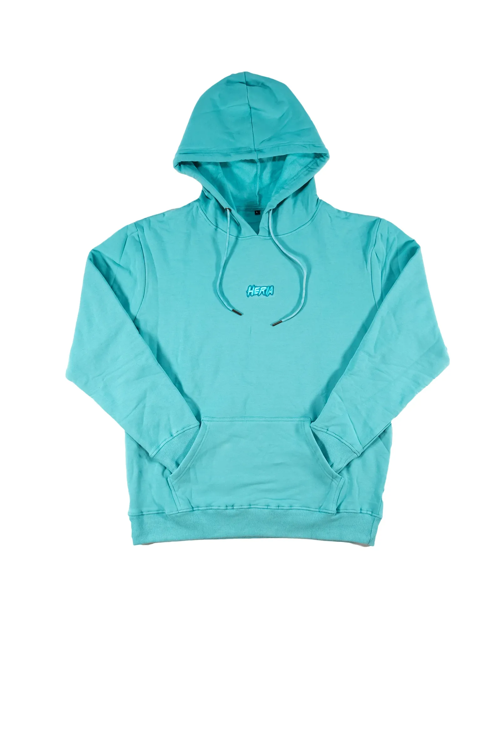 Heria Patch Hoodie - Blue