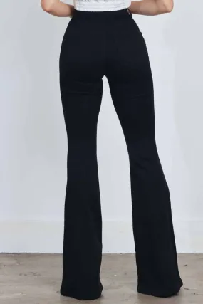 High Waisted Flare Premium Denim