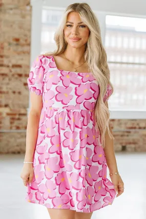 Holt Puff Sleeve Babydoll Dress | DROPSHIP