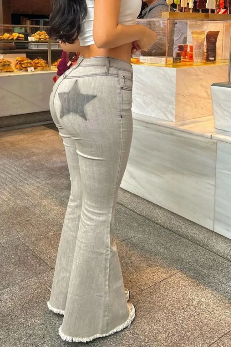 HPR1140 Stellar Flare Jeans Pants
