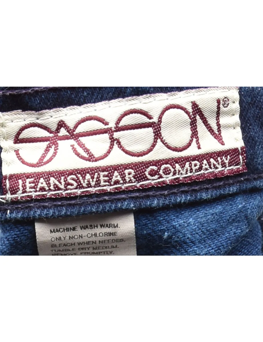 Indigo Tapered Jeans - W28 L32