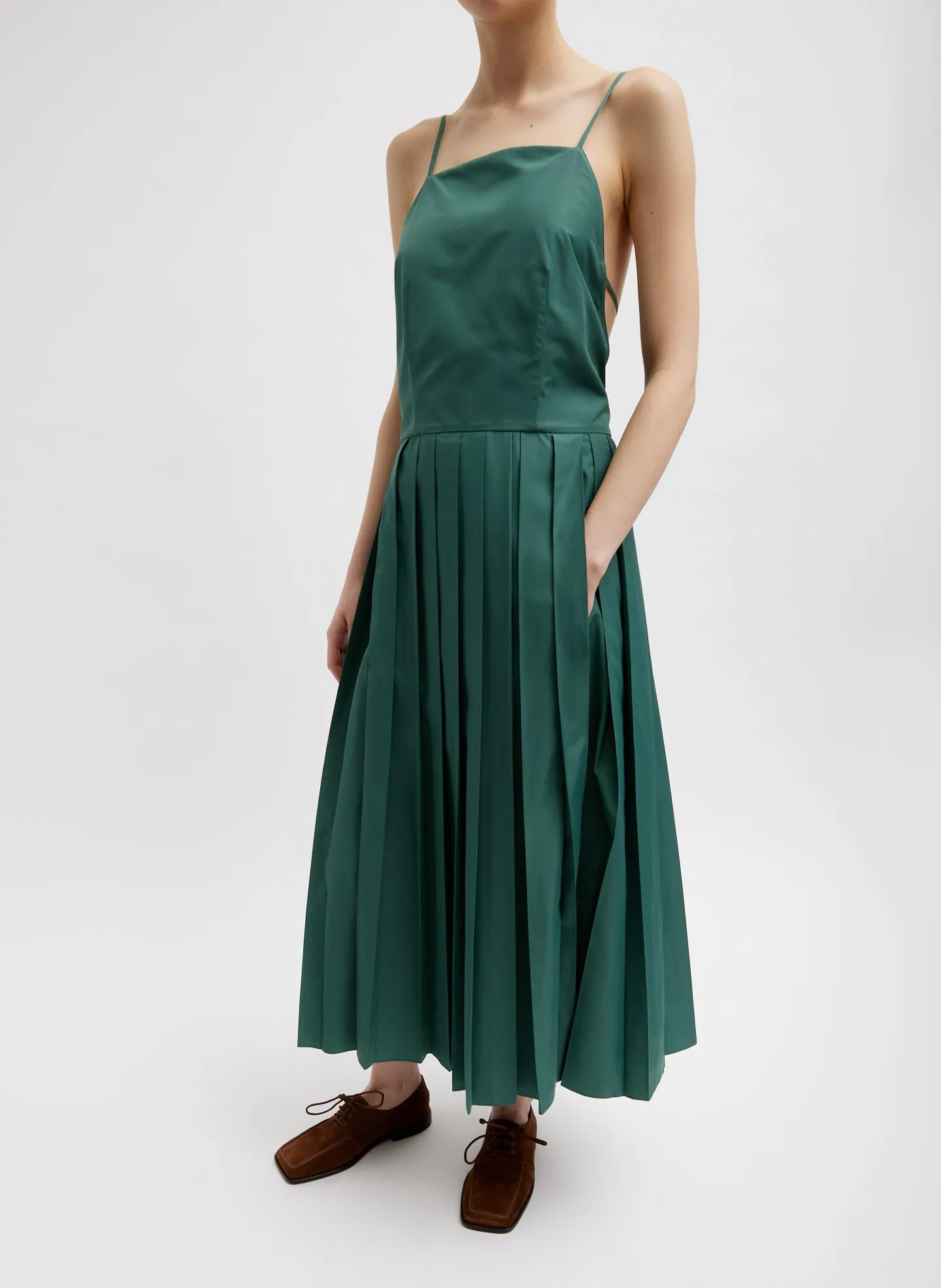 Italian Sporty Nylon Overall Dress