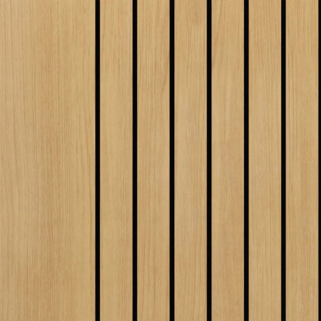 J B Kind Laminates Aria Oak Coloured Fire Internal Door - 1/2 Hour Fire Rated - Prefinished