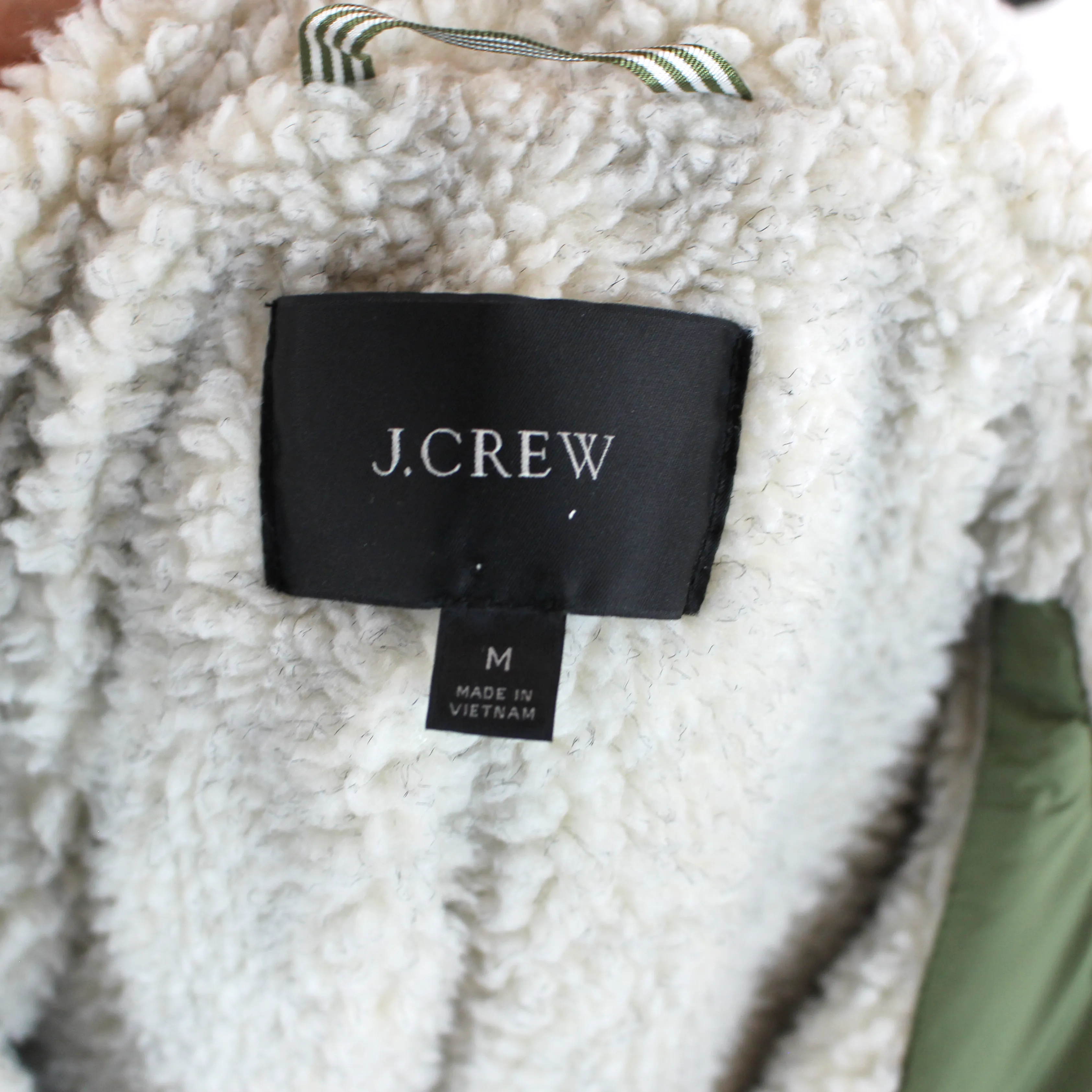 J. Crew Sherpa Lined Jacket