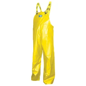 Journeyman® Bib Pants, X-Large, Polyester/PVC, Yellow