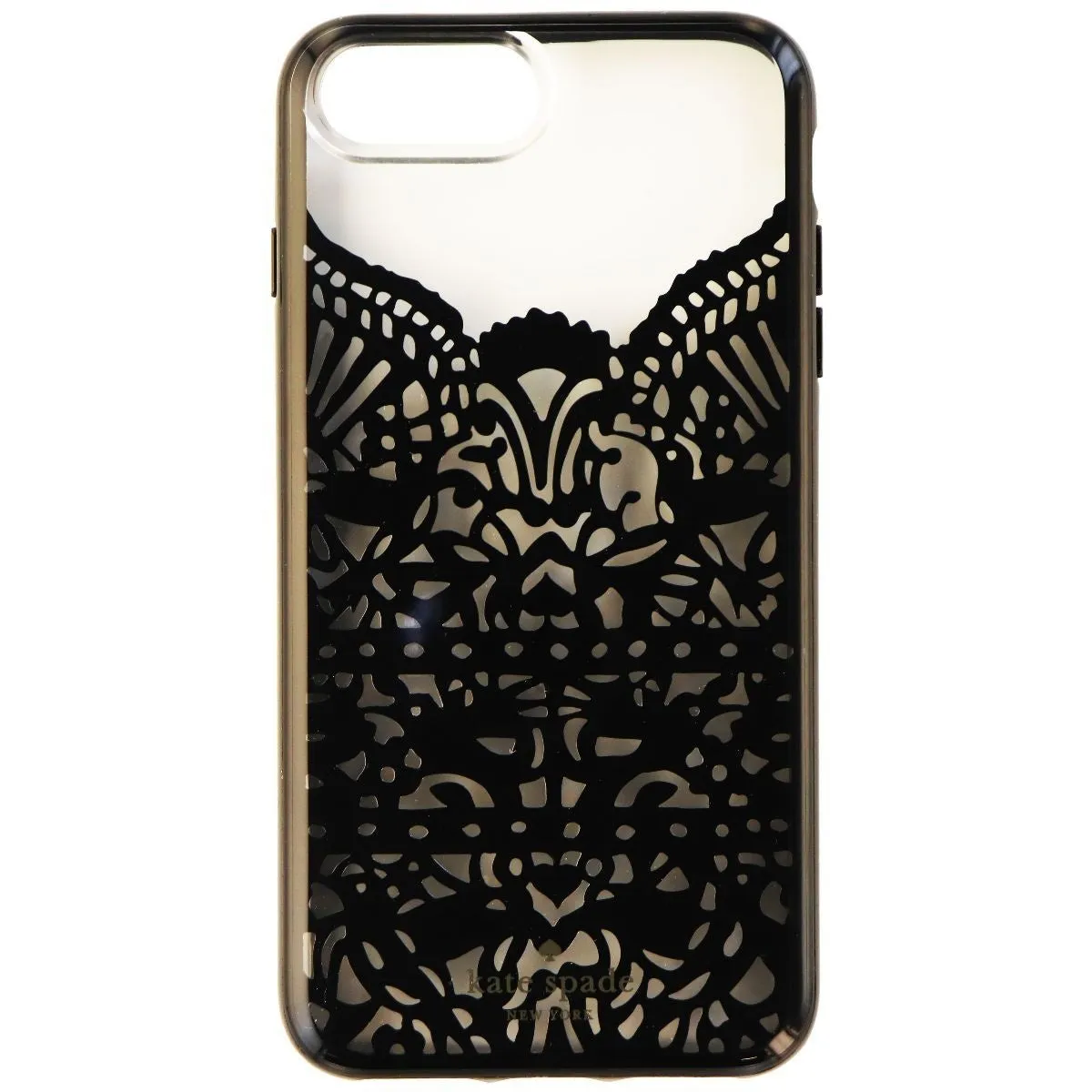 Kate Spade Lace Cage Case for iPhone 8 Plus 7 Plus 6s Plus - Clear / Black Lace
