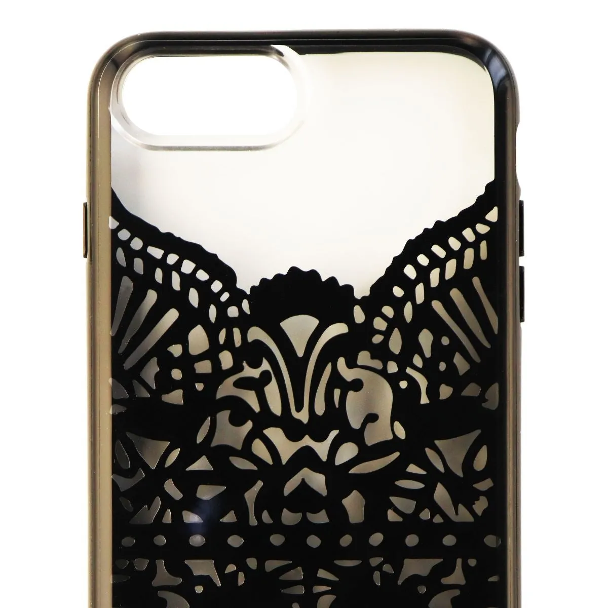 Kate Spade Lace Cage Case for iPhone 8 Plus 7 Plus 6s Plus - Clear / Black Lace