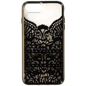 Kate Spade Lace Cage Case for iPhone 8 Plus 7 Plus 6s Plus - Clear / Black Lace