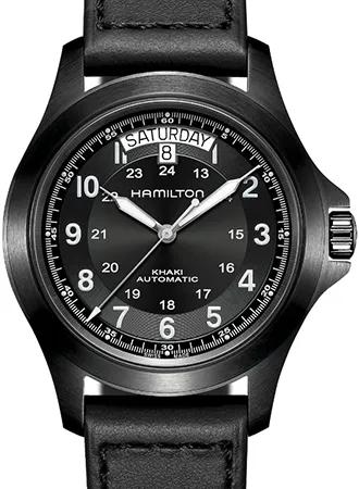 Khaki Field King Black PVD Ref. H64465733