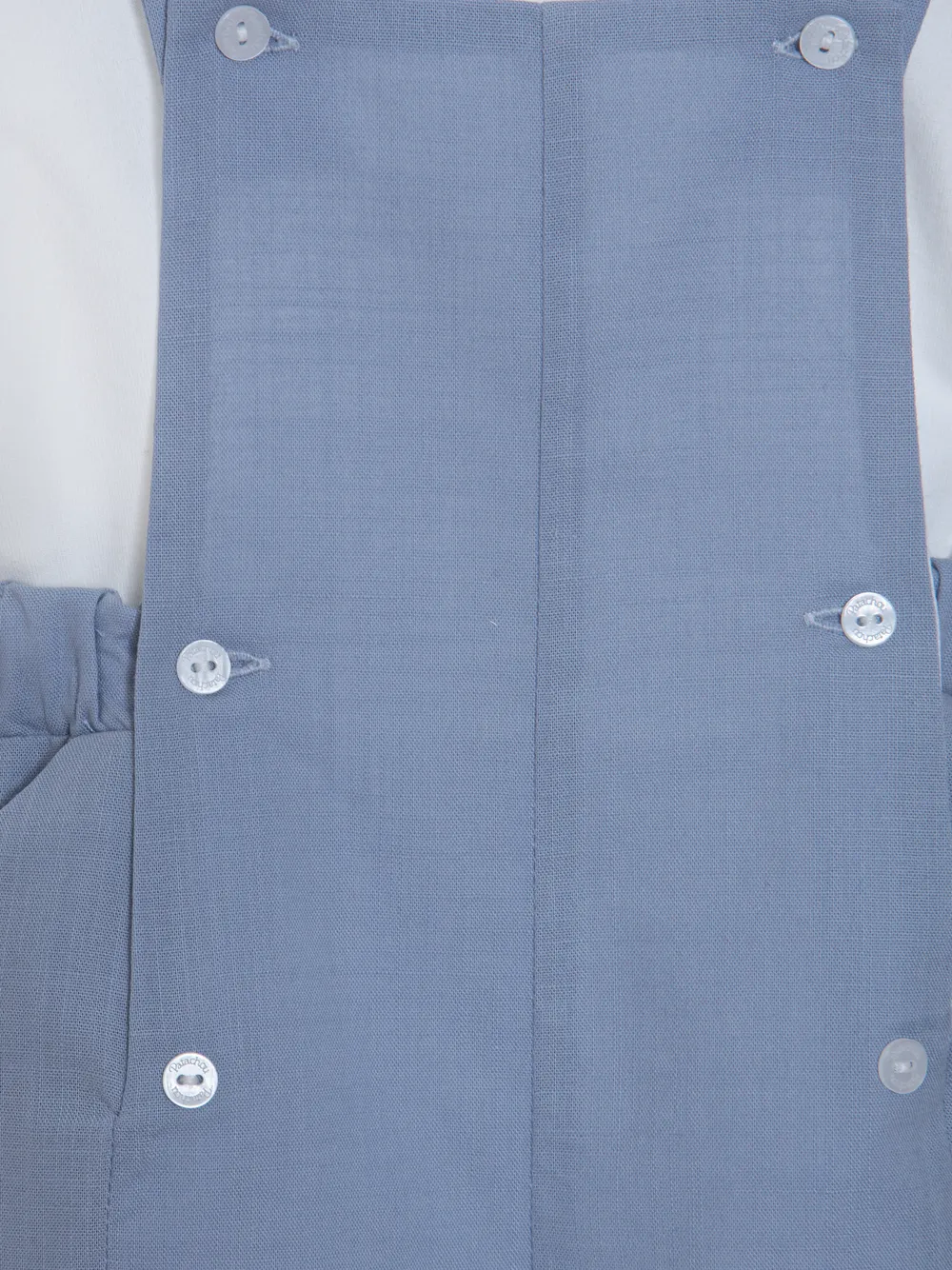 Knit Boy Overall Set Blue